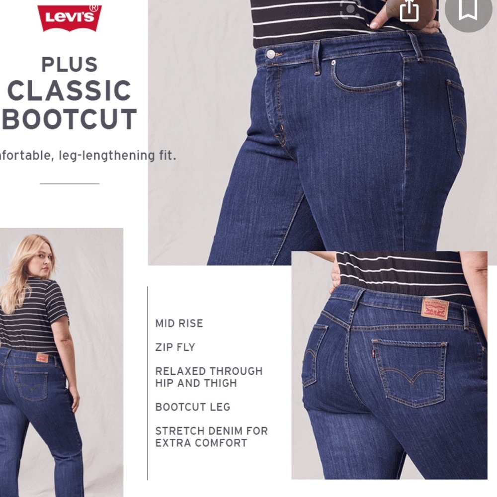 415 Bootcut Levi’s- NWT!!!
